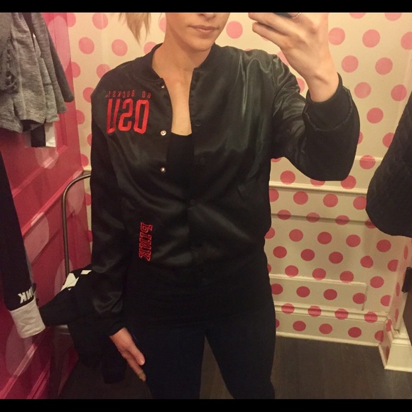 RARE. Sold Out.Ohio state bomber jacket VS pink XS - Picture 8 of 8